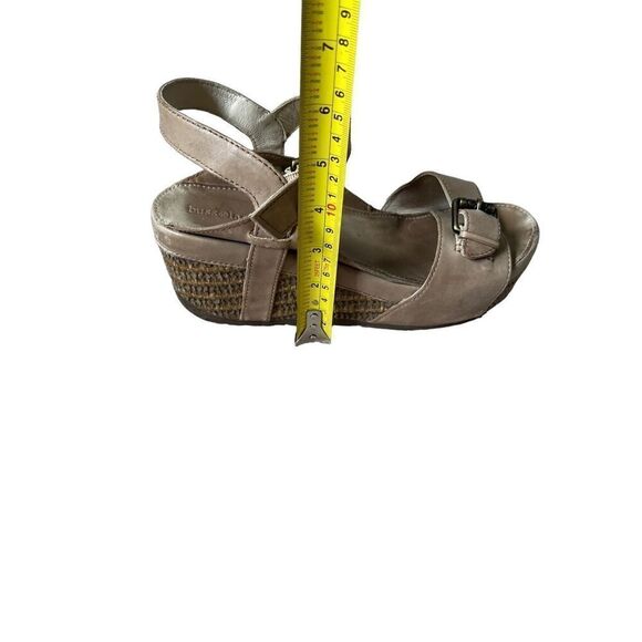 Bussola Formentera Frida Platform Sandal Taupe size 40 US 8 - Picture 8 of 13